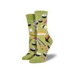 Sushi Socks Design (Blue, Green | 80% cotton) - Image 2