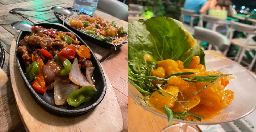 Sushi in a plate