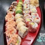 sushi in a plate