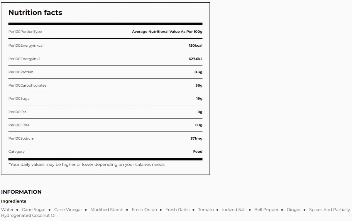 Sweet and Sour Real thai 210g - Image 3