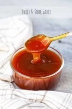 Sweet and sour sauce suree