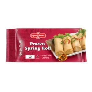 Prawn / Shrimp Spring Rolls Pack of 6 (Frozen)