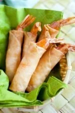 Prawn / Shrimp Spring Rolls Pack of 6 (Frozen) - Image 2