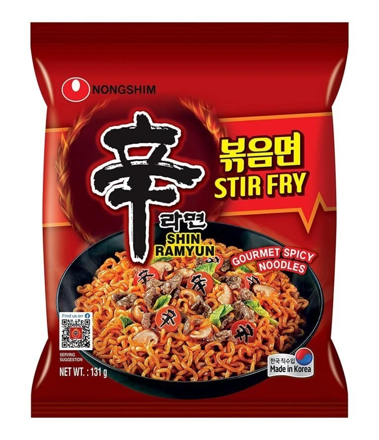 Shin Ramen Stir Fry