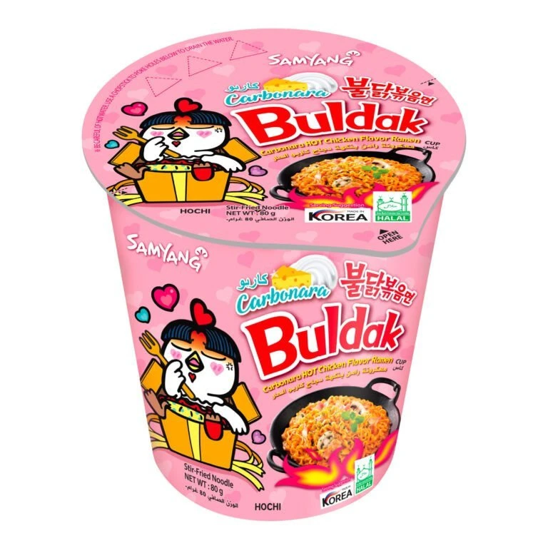Carbonara Buldak Cup