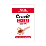 Crunchy Chili Flake Type 100g (S&B)
