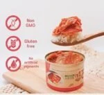 Sliced Kimchi Can 160g (Yopokki Korea) - Image 2