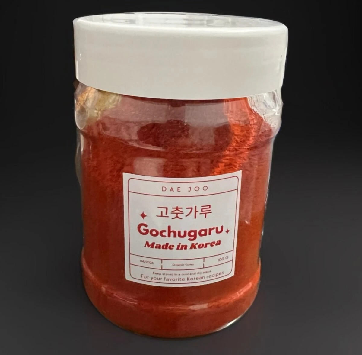 Gochugaru Red Pepper Powder (Korea, Dae Joo) 100g custom pack  - Image 2