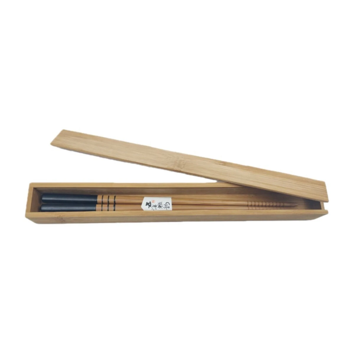 Bamboo Chopsticks Portable Reusable (with Box) - Image 2