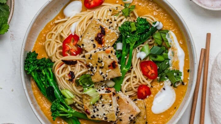 Tofu Curry Ramen Noodles 2 720x405